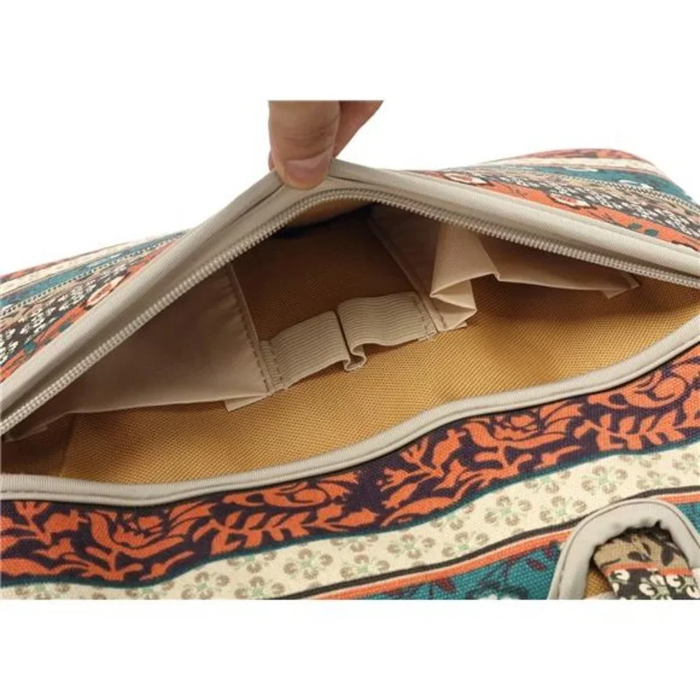 Bohemian Style Waterproof Laptop Case Shoulder Bag 15.6 Inch Laptop NWT